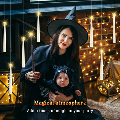 Create Your Own Magical World!-Floating Candles with Magic Wand Remote