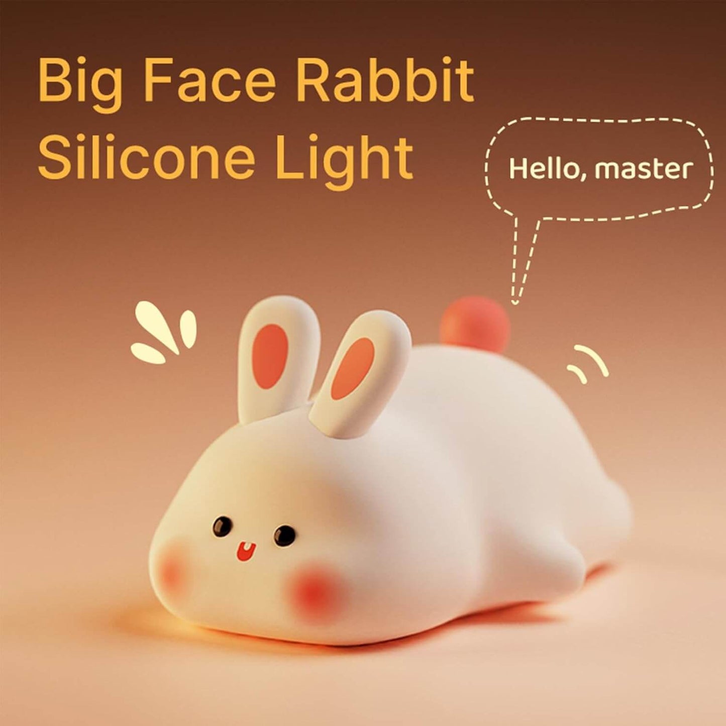 The Viral "Big Face" Bunny Lamp Everyone's Obsessed With.