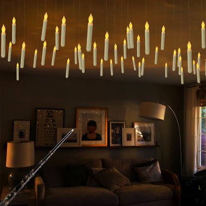 Create Your Own Magical World!-Floating Candles with Magic Wand Remote